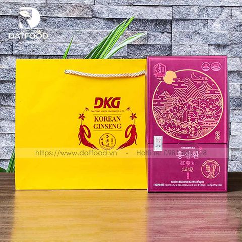 Viên hồng sâm nguyên chất Daedong Hàn Quốc hộp 30 gói x 3,75g