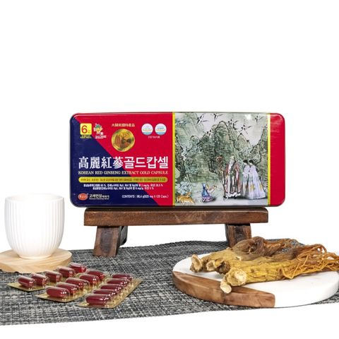 Viên hồng sâm nhung hươu linh chi cao cấp KGS Hàn Quốc hộp 120 viên x 98,4g