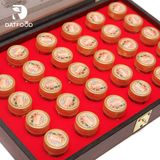 Viên hồng sâm Đông Trùng Hạ Thảo Kanghwa Hàn Quốc hộp gỗ nâu 30 viên