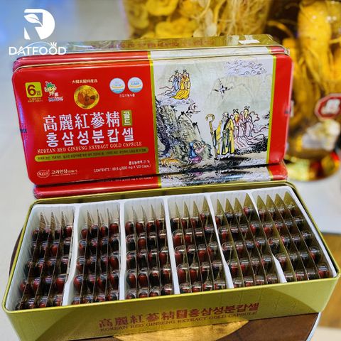 Viên hồng sâm nhung hươu linh chi KGS Hàn Quốc hộp 120 viên x 99,6g