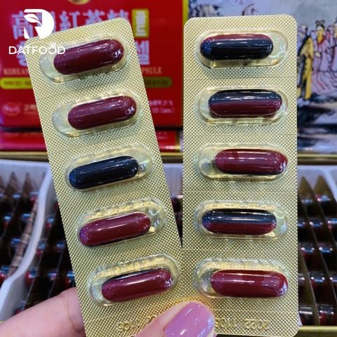 Viên hồng sâm nhung hươu linh chi KGS Hàn Quốc hộp 120 viên x 99,6g