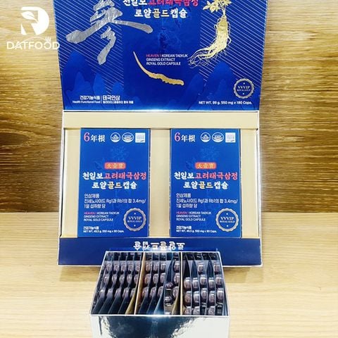Viên thiên sâm đông trùng cao cấp Heavent 1 Hàn Quốc hộp 180 viên