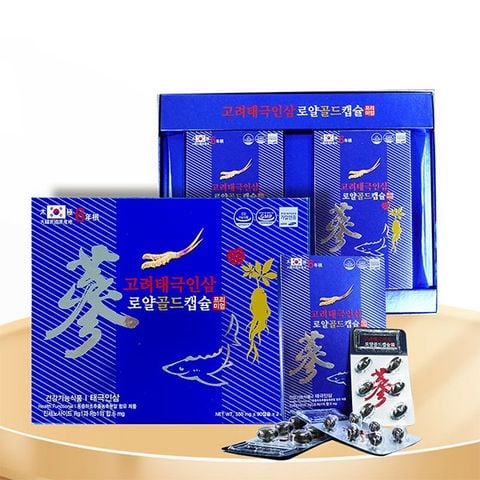 Viên Thiên Sâm Đông Trùng Trứng Cá Tầm Chính Phủ Hàn Quốc hộp 180 viên