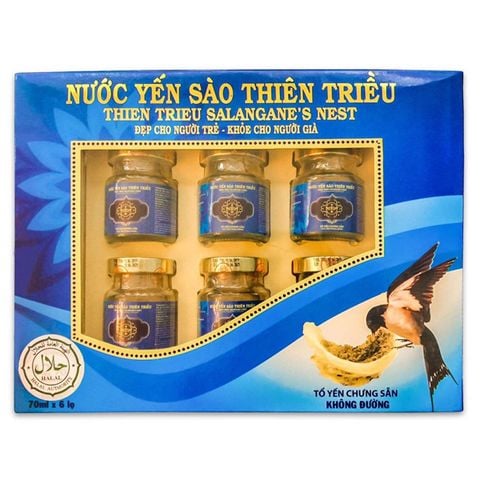 Yến sào Thiên Triều chưng không đường cao cấp