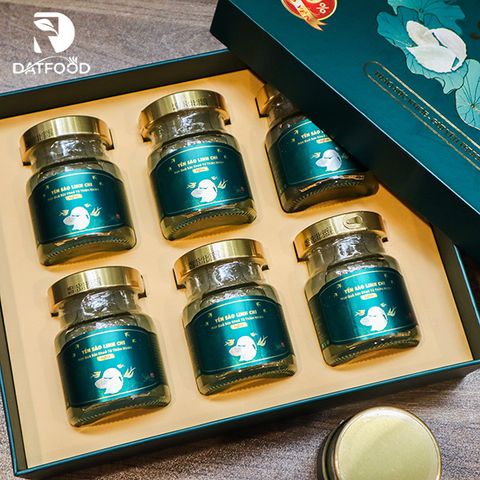 Yến Sào Linh Chi hũ chưng Saffron