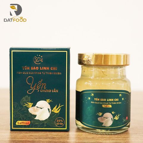 Yến Sào Linh Chi hũ chưng Saffron