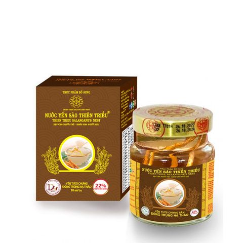 Yến Sào Thiên Triều chưng đông trùng hạ thảo