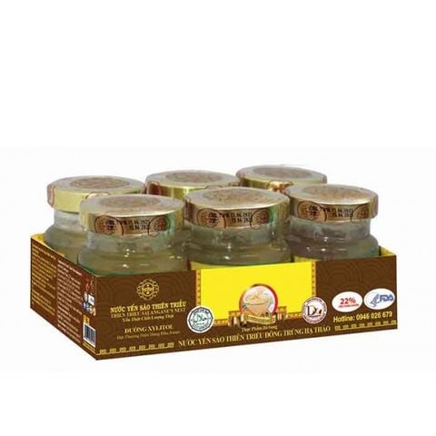 Yến Sào Thiên Triều chưng đông trùng hạ thảo dạng lốc