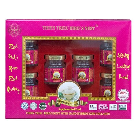 Yến Sào Thiên Triều hũ chưng Collagen có đường