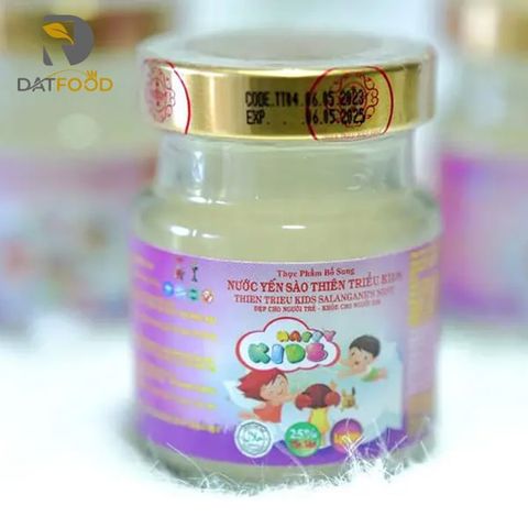 Yến Sào Thiên Triều Kids dành cho trẻ em dạng lốc