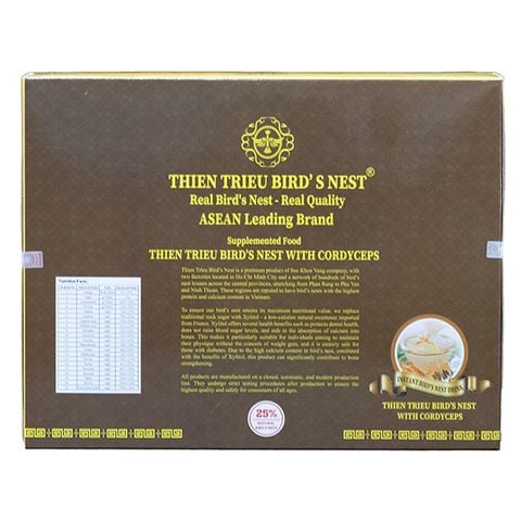 Yến Sào Thiên Triều chưng đông trùng hạ thảo