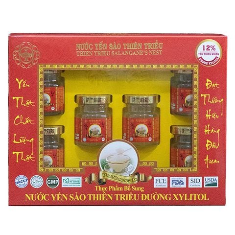 Yến Sào Thiên Triều hũ chưng đường Xylitol