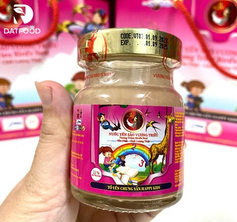 Yến Sào Vương Triều Happy Kids dành cho trẻ em dạng lốc