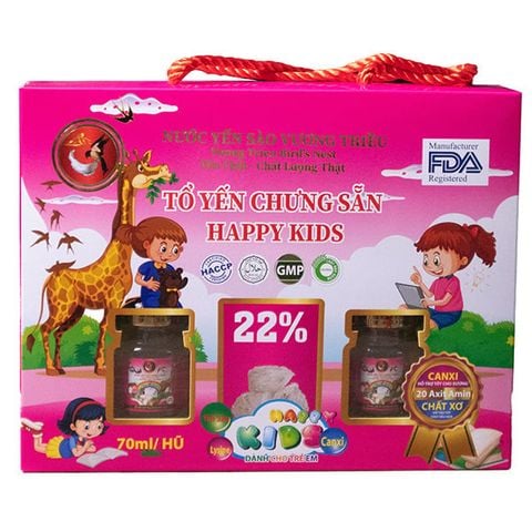 Yến Sào Vương Triều Happy Kids dành cho trẻ em