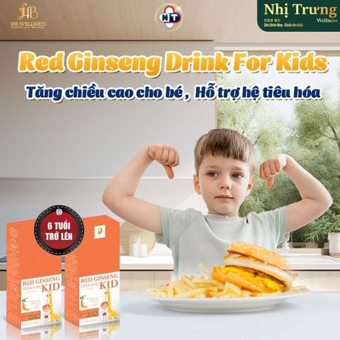  Sâm nước cô đặc cao cấp, tăng chiều cao cho trẻ 