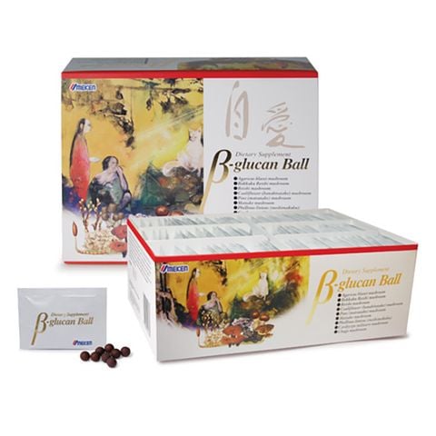  Beta Glucan Ball Umeken - Tăng cường hệ miễn dịch cho người bị ung thư 