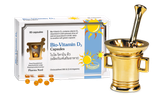  D-Pearls Vitamin D3 1000IU giúp bổ sung vitamin D hộp 80 viên 