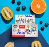 Viên Nhai Doppelherz Kinder Visio Hỗ Trợ Thị Lực, Bảo Vệ Đôi Mắt Khỏe Mạnh Hộp 60 Viên 