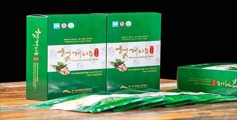  Nước Bổ Gan Giải Rượu Hovenia Red Ginseng Drink 
