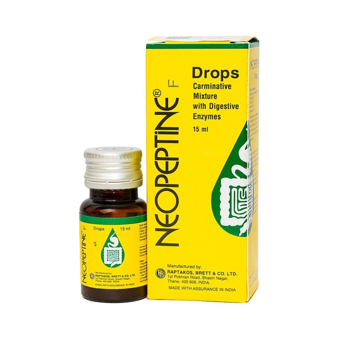  Dung dịch nhỏ giọt tiêu hoá giảm đầy bụng khó tiêu Neopeptine chai 15ml 