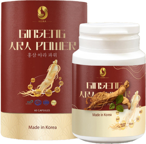  Viên Uống Hồng Sâm Ginseng Ara Power bảo vệ sức khỏe 