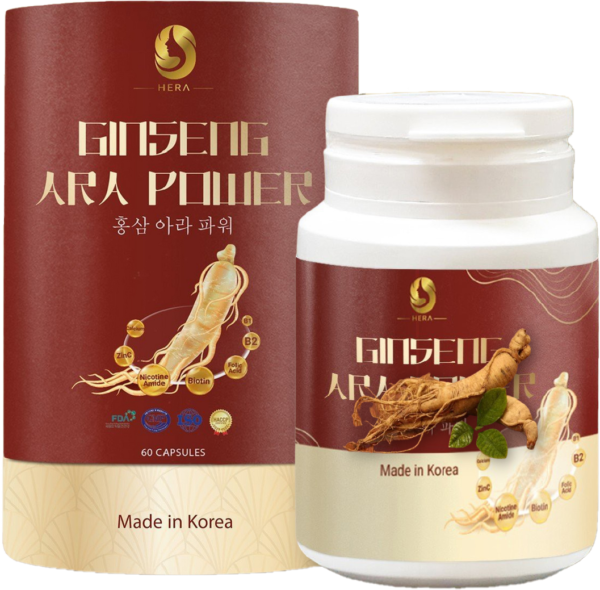  Viên Uống Hồng Sâm Ginseng Ara Power bảo vệ sức khỏe 