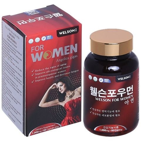  Nội tiết tố nữ Welson for Women hộp 60 viên 