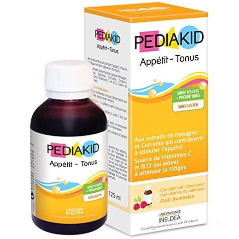  Siro ăn ngon tăng đề kháng cho bé Vitamin Pediakid Appetit Tonus chai 125ml 