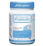  Men vi sinh Life Space Double Strength hỗ trợ tiêu hóa và miễn dịch lọ 30 viên 