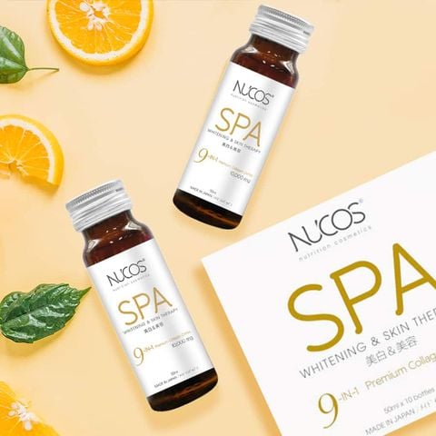  Collagen chống lão hoá căng bóng da Nucos Spa 10000 50ml x 10 chai 