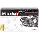  Viên uống Maxxhair New Thái Minh hỗ trợ tóc mọc chắc khỏe và giảm nguy cơ rụng tóc (3 vỉ x 10 viên) 