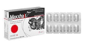  Viên uống Maxxhair New Thái Minh hỗ trợ tóc mọc chắc khỏe và giảm nguy cơ rụng tóc (3 vỉ x 10 viên) 