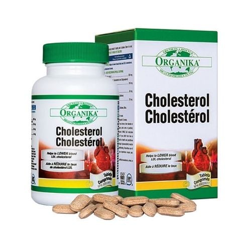  Viên uống hỗ trợ sức khỏe tim mạch điều hòa mỡ máu Organika Cholesterol Hộp 60 viên 