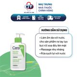  Sữa rửa mặt dưỡng ẩm và se khít lỗ chân lông Cerave Hydrating Cleanser 236ml 
