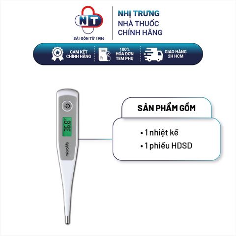  Nhiệt kế điện tử chống thấm nước Microlife MT 500 