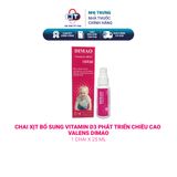  Viên uống bổ sung Vitamin D3 phát triển chiều cao Valens Dimao chai 25ml 