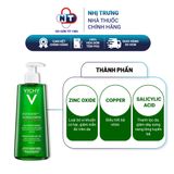  Sữa rửa mặt dạng gel Vichy Normaderm Phytosolution Intensive Purifying Gel 400ml 