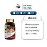  Hồng Sâm và Đông Trùng Hạ Thảo Welson Red Ginseng hộp 60 viên (1 tặng 1 ) 