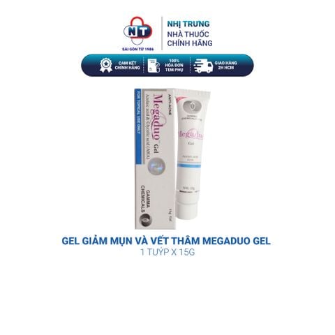 Gel Trị Mụn Và Vết Thâm Megaduo Gel 15g 