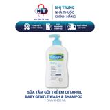  Sữa Tắm Gội Trẻ Em Cetaphil Baby Gentle Wash & Shampoo 400ml 