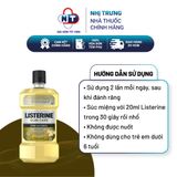  Nước Súc Miệng Giúp Nướu Chắc Khỏe Listerine Gum Care 750ml 