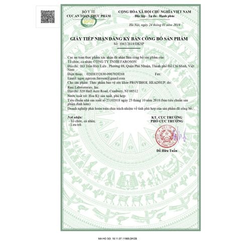  Viên Uống Bổ não ginkgo Provibiol Heads Up 30 viên 