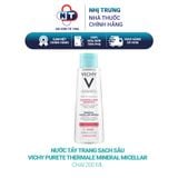  Nước tẩy trang sạch da kiềm dầu Vichy Purete Thermale Mineral Micellar Water Sensitive Skin 200ml 