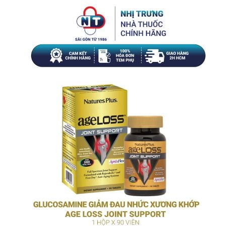  Glucosamine giảm đau nhức xương khớp Age loss Joint Support 90 viên 