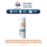  Kem chống nắng kiềm dầu và giảm mụn La Roche-Posay Anthelios Oil Correct Photocorrection Daily Gel Cream 50ml 