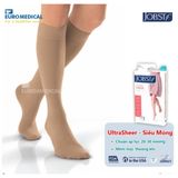  Vớ y khoa 2 gối siêu mỏng màu da kín ngón Jobst Ultra Sheer 