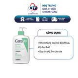  Sữa rửa mặt cho da dầu, tạo bọt, dưỡng ẩm Cerave Foaming Facial Cleanser 473 ml 