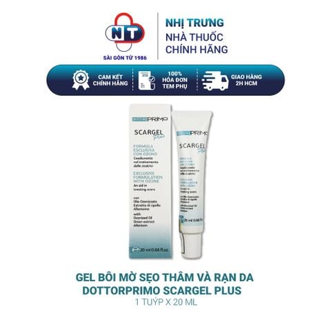  Gel bôi mờ sẹo thâm và rạn da DottorPrimo Scargel Plus 20ml 