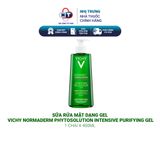  Sữa rửa mặt dạng gel Vichy Normaderm Phytosolution Intensive Purifying Gel 400ml 