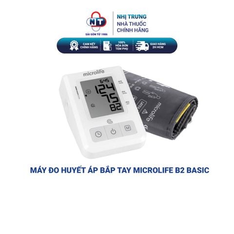  Máy đo huyết áp bắp tay Microlife B2 Basic 